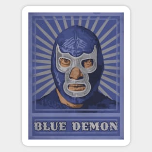 Blue Demon Poster Sticker